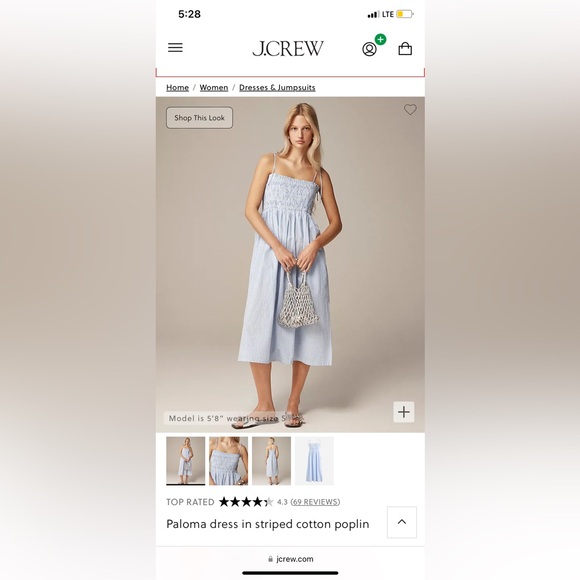 J. Crew | Dresses | J Crew Paloma Dress | Poshmark